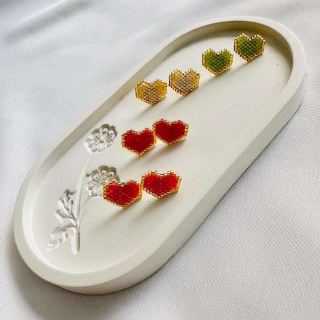 Topos de corazón - Cielo Azul Accesorios