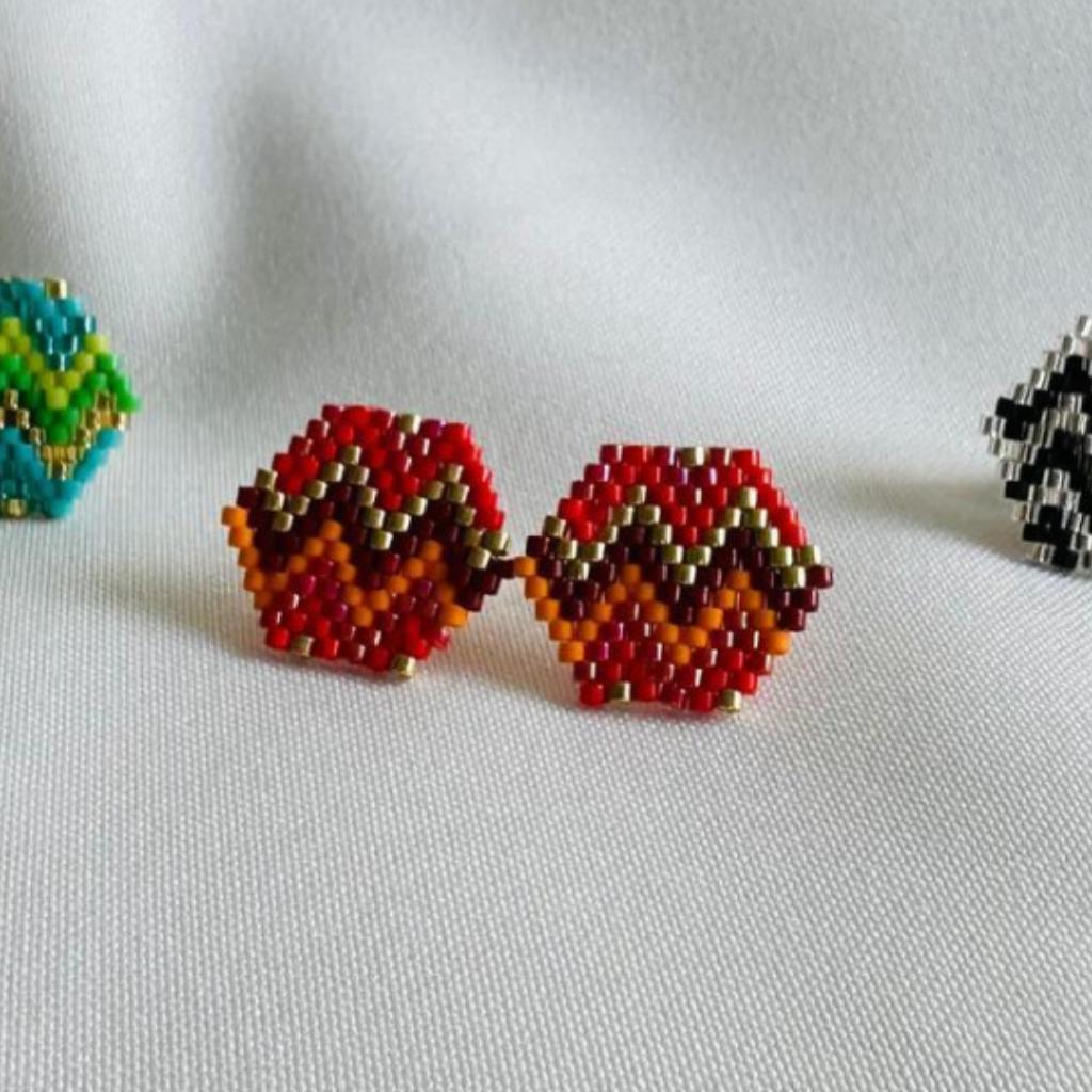 Topos hexagonales - Cielo Azul Accesorios