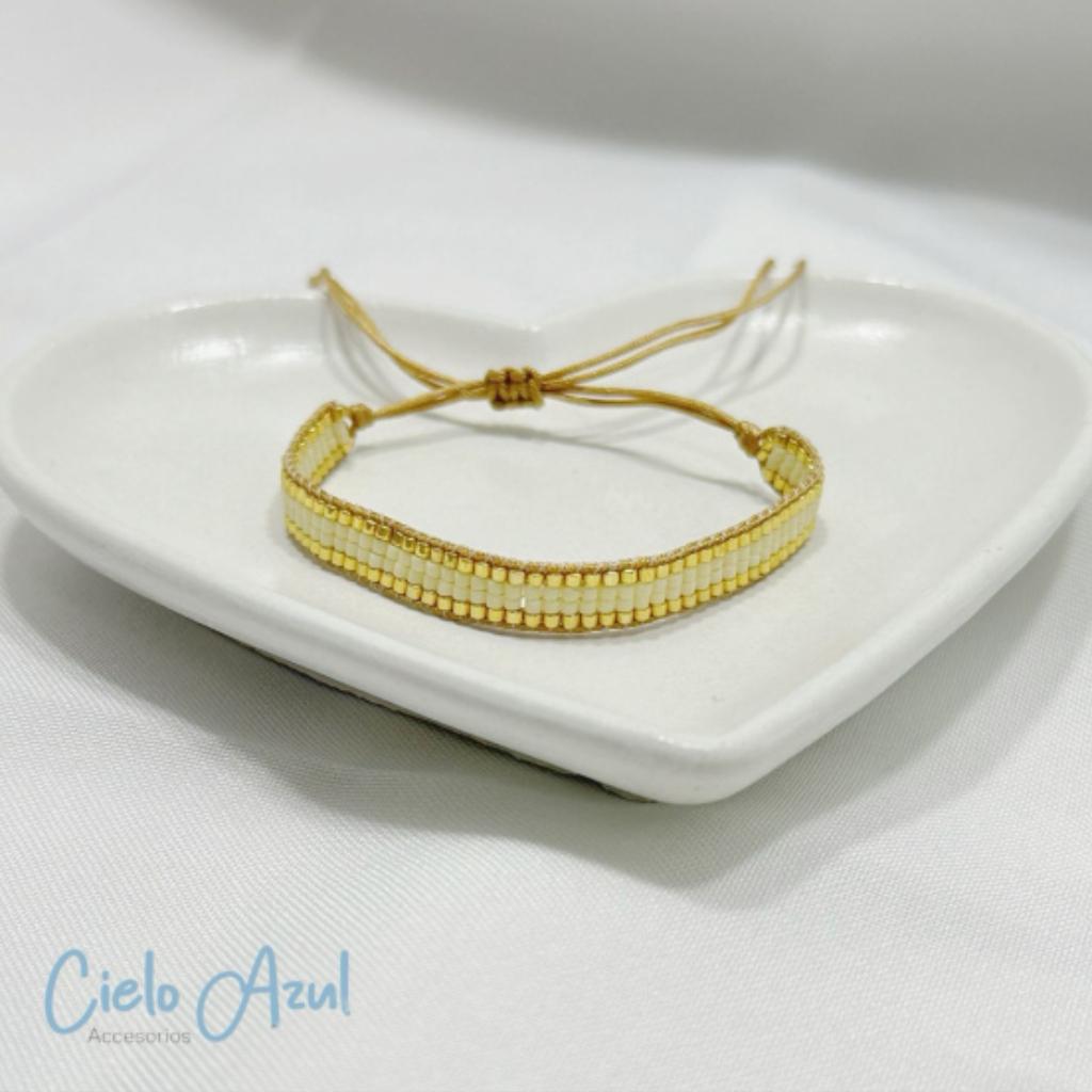 Pulsera telar - Cielo Azul Accesorios